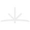 Ekena Millwork Alberta Architectural Grade PVC Gable Bracket, 84"W x 42"H x 2"D x 4"F, 12/12 Pitch GBP084X42X0204ALB00 - alternate 4